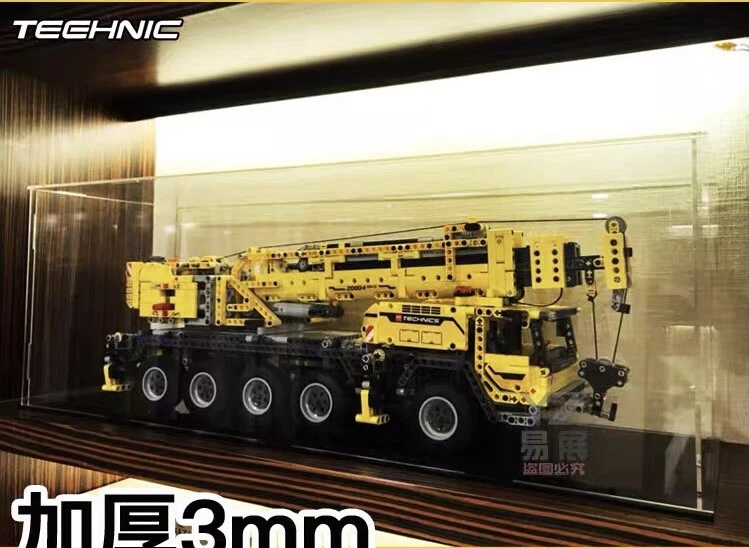 Acrylic Display Case For LEGO Technic 42009 Mobiler Schwerlastkran Mobile Crane