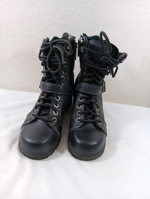 Womens Harley Davidson Motorcycle Biker Boots 85280 Size 6