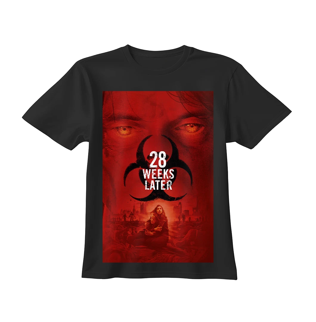 28 Days Later T-Shirt 28 Weeks Later Movie Graphic Tee Unisex