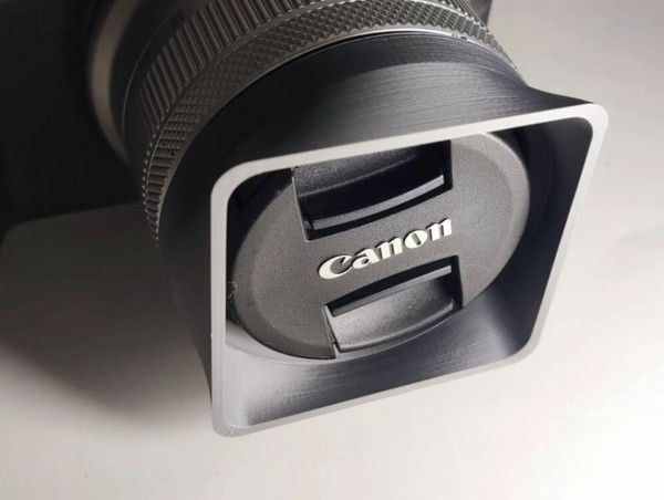 Square lens hood RF-s 18-45