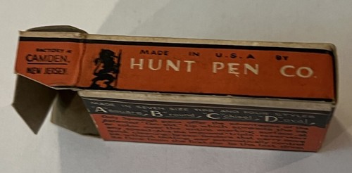 Vintage Speedball Pen Nibs for Drawing and Lettering w/ 11 Original Pen Caps D-1 - Picture 7 of 9