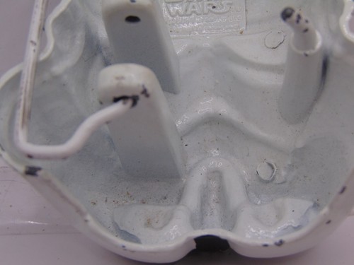 Star Wars Stormtrooper Helmet Metal Colored Belt Buckle 3D White 3 1/8" Wide - Picture 8 of 8