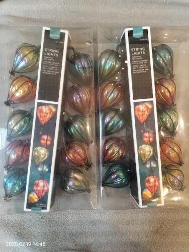 2 sets of Decorative String Lights Indoor or Outdoor New in Box