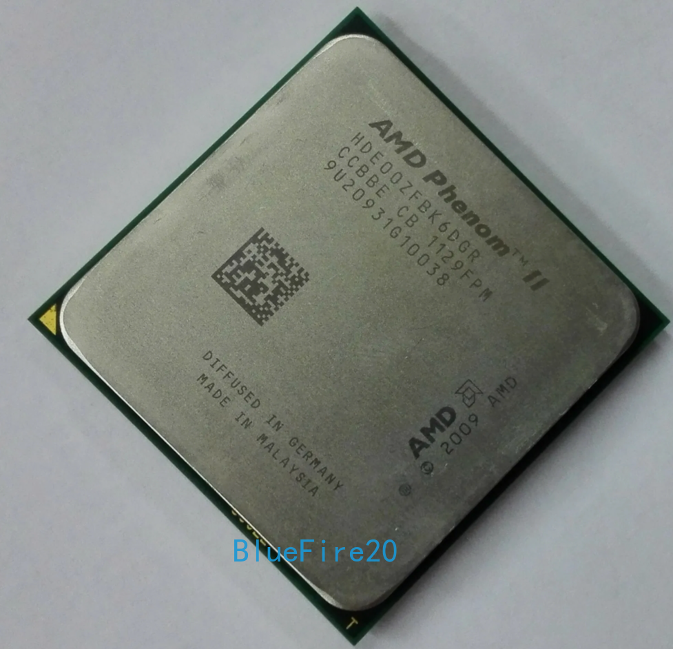 AMD Phenom II X6 1100T Desktop CPU Black Edition AM3 HDE00ZFBK6DGR