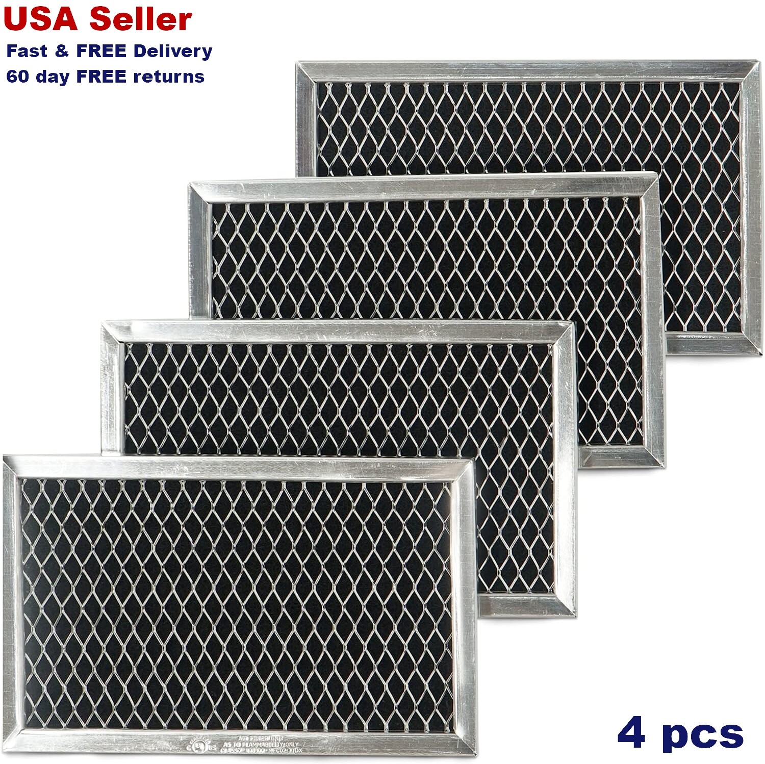 JX81J, WB02X11124, WB06X10823 Microwave Recirculating Charcoal Filter