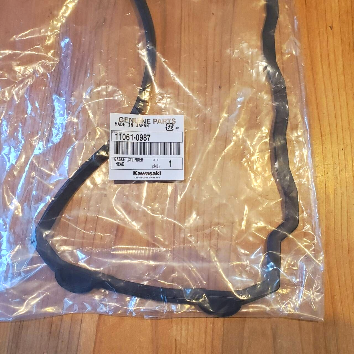 KAWASAKI Genuine ZRX1200 ZZR1200 HEAD COVER GASKET & SPARK PLUG