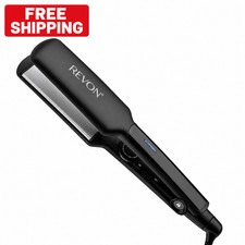 Flat Iron Hair Straightener, Black, Fast Heating, Various Settings, Free Ship