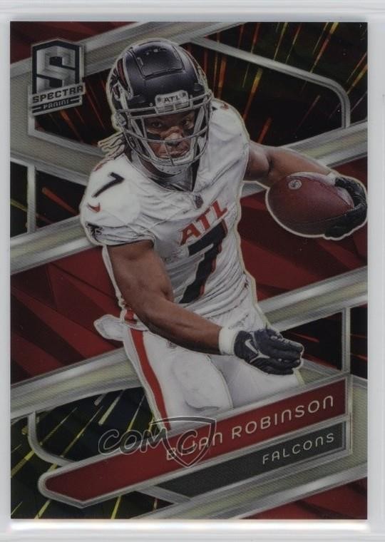 2024 Panini Spectra Hyper Prizm 70/75 Bijan Robinson #13 lz7