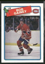 1988-89 O-Pee-Chee Bob Gainey #216 Montreal Canadiens