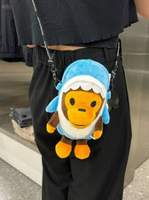 NWT Baby Milo Store Shark Shoulder Bag A Bathing Ape BAPE Crossbody Mobile Pouch