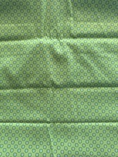 Lime Green, Navy Blue and Light Blue Cotton Fabric 3 Yards And 15 Inches.
