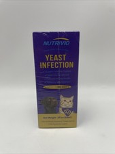 Nutrivio Yeast Infection Treatment for Dogs  Cats - Fast Relief for Itchy Skin