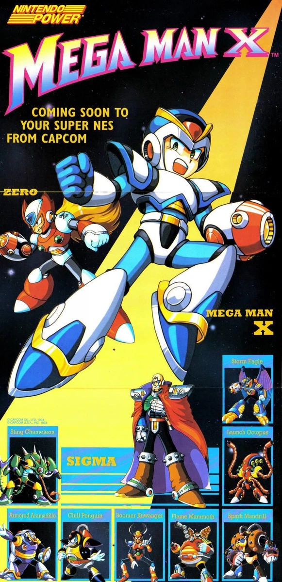 megaman poster products for sale | eBay