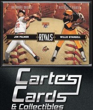 Jim Palmer Willie Stargell 2004 Donruss Leather & Lumber #LLR-8 Rivals 2200/2499