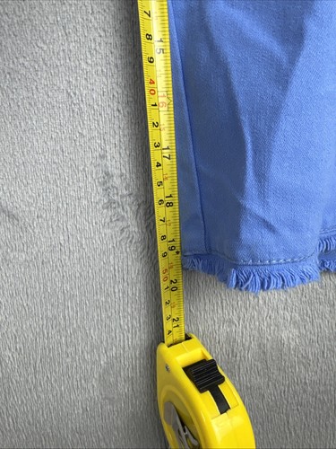 RUBY RD donna nuovo con etichette perline elasticizzate frange Capris dimagrante Bali blu taglia 12P - Foto 7 di 13