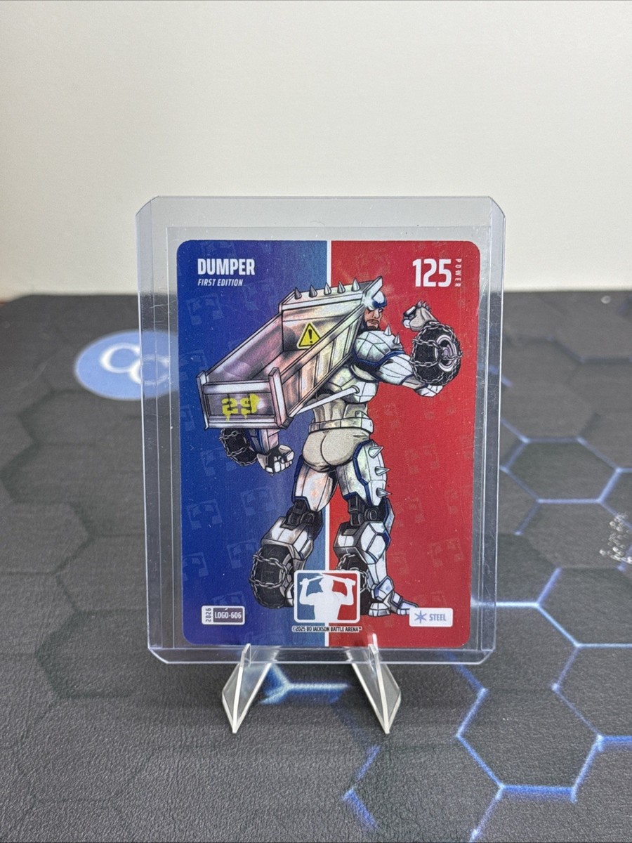 Bo Jackson Battle Arena Logo Foil Dumper Cal Raleigh Steel