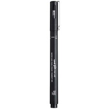 Uniball PIN-200 Fine Line 1.0mm Drawing Pen Black, Pack of 1 for Sketching Art