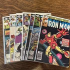 Iron Man Marvel 142-148 !!!!vintage !!! Complete Run. Read Description