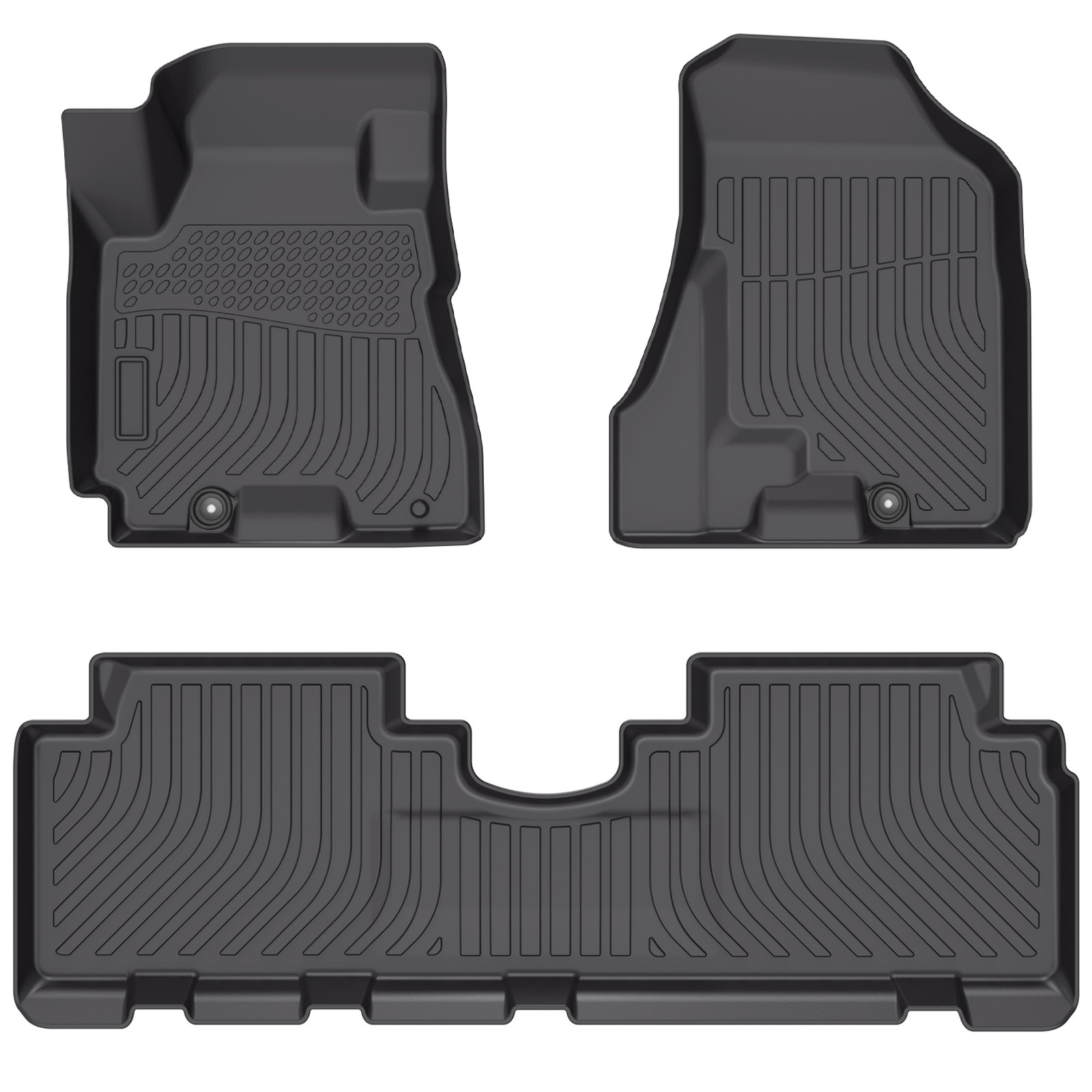 3D Floor Mats Liner Carpets For 2004-2009 Hyundai Tucson TPE Rubber All Weather