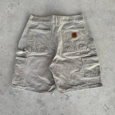 Carhartt B25 Des Baggy Duck Canvas Carpenter Shorts Size 30