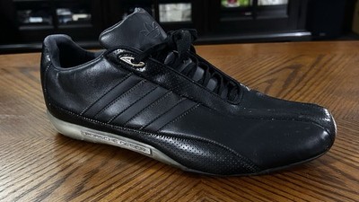 Adidas Porsche Design S2 Black Leather Driving Art 909229 Men s Shoes Size 11