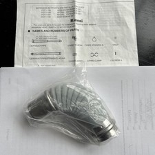 Rinnai FOT-158 Bent Elbow ONLY FOT 087-002  NEW but with NO Clamp / pipe stopper