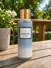 Victoria's Secret Sunslope Fragrance Mist - Light Blue Gold