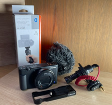 Sony Cyber-shot ZV-1 Digital Vlog Camera + Sony Grip+ Base Plate + Rode Mic+$$$!