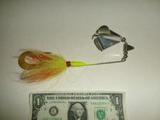 *READ* Unknown Buchertail Slop Master Buzz (?) Bait Musky Muskie Lure - Used*