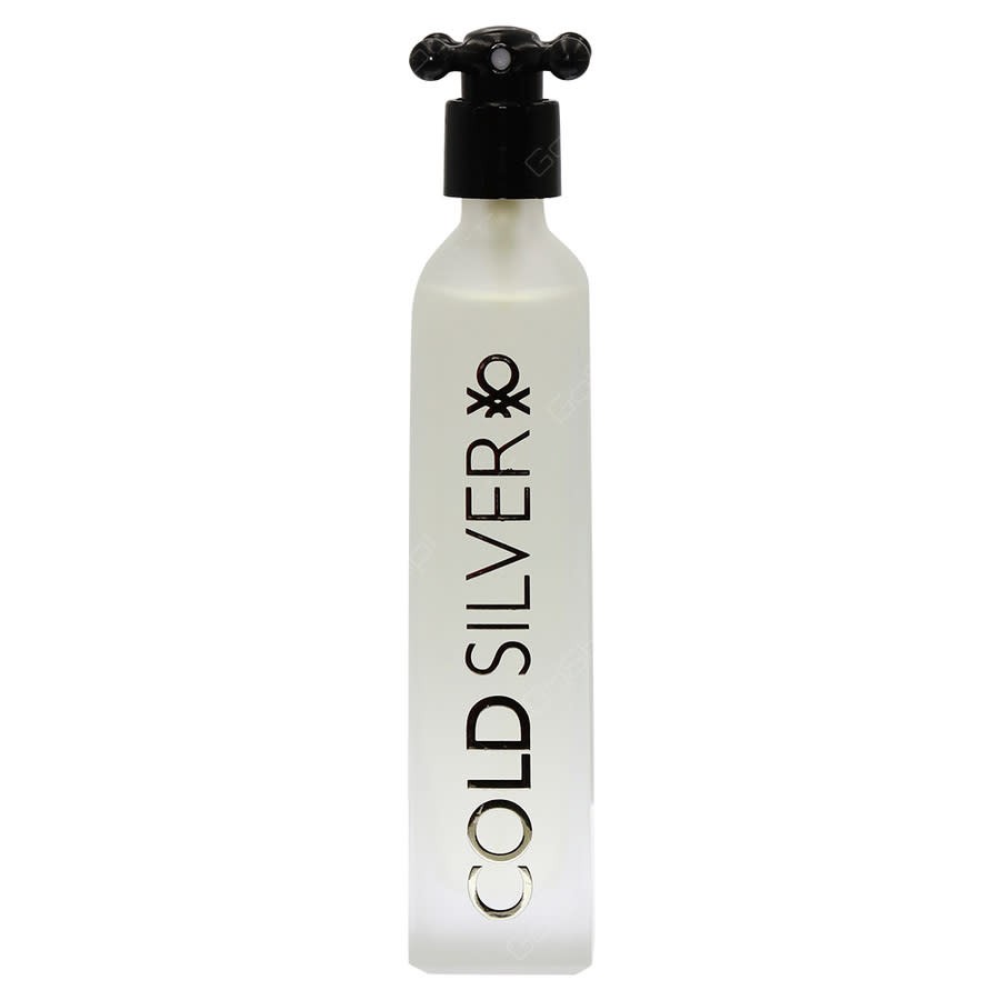 Benetton Mens Cold Silver EDT Spray 34 oz Fragrances 3605473176732 6690₽