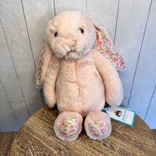 Jellycat Small Blossom Blush Bunny Cherry NEW Authentic Jellycat