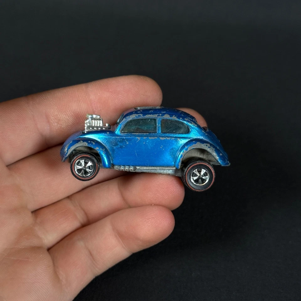 1967 Hot Wheels Redline Custom Volkswagen vintage die cast car vehicle - Image 2 of 4
