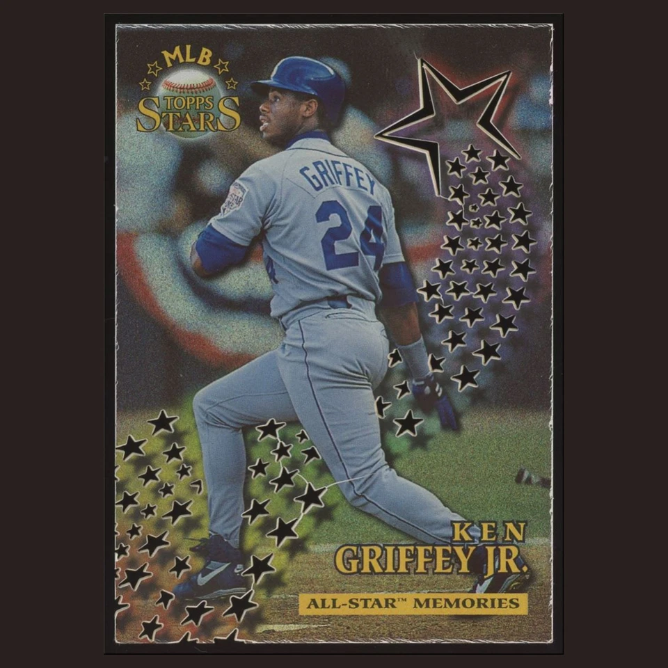 Ken Griffey Jr #ASM5 1997 Topps Stars All-Star Memories Seattle Mariners Card - Image 3 of 4