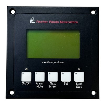 Fischer Panda PMS12, Control Panel For A Mini Digital Marine Diesel Generator