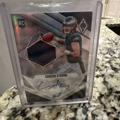 2022 Panini Phoenix - Rps Rookie Auto Jersey Carson Strong #RJA-CS /299 (AU, MEM