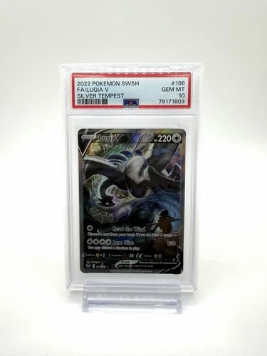 PSA 10 Lugia V (Alt Full Art) 186/195 Swsh12: Sword & Shield - Silver Tempest
