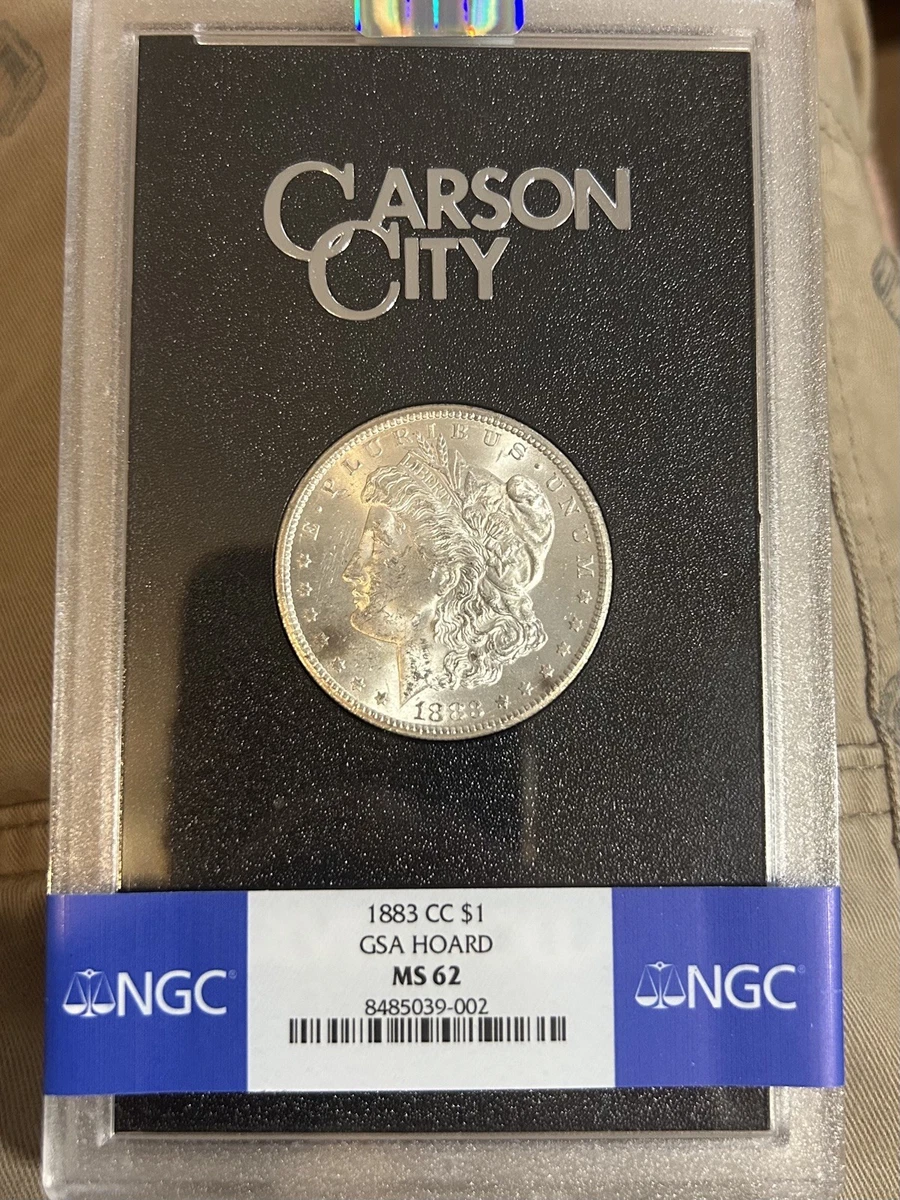 Carson City Grade MS 62 1883 Year Morgan US Dollars (1878-1921