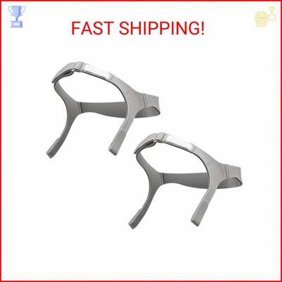 2 Packs Replacement Nuance Pro Headgear, Headgear Compatible with Philips Respir