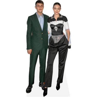 Anwar Hadid und Gigi Hadid (Duo) Mini Celebrity Cutout