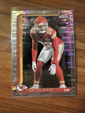 2025 Topps Chrome Football NFL Pulsar Refractor Trent Mcduffie