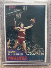1981-82 Topps Bill Laimbeer #74MW RC Really Nice Card And Condition.
