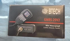 BTECH GMRS-20V2 20W Mobile GMRS Two-Way Radio &NAGOYA UT72G Antenna & Prog Cable