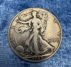1945 Walking Liberty Silver Half Dollar