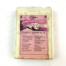 Various Artists Country  Western Vol. XI 8-Track Tape 1970s Compilation GRT