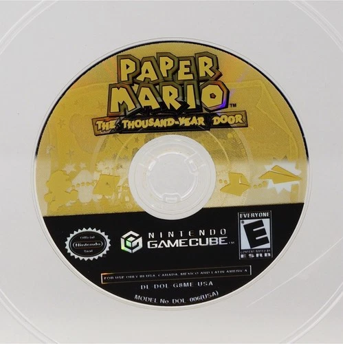 Paper Mario: The Thousand-Year Door - Nintendo GameCube Nintendo NTSC-U/C