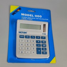 Victor Model 1100 8-Digit Mini Desk Top Calcu...