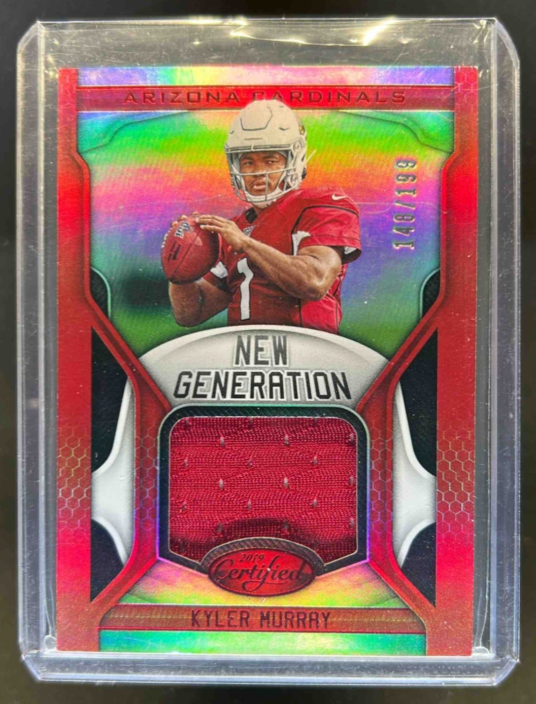 Kyler Murray Panini Certified New Generation Jerseys #NGKM Mirror Red