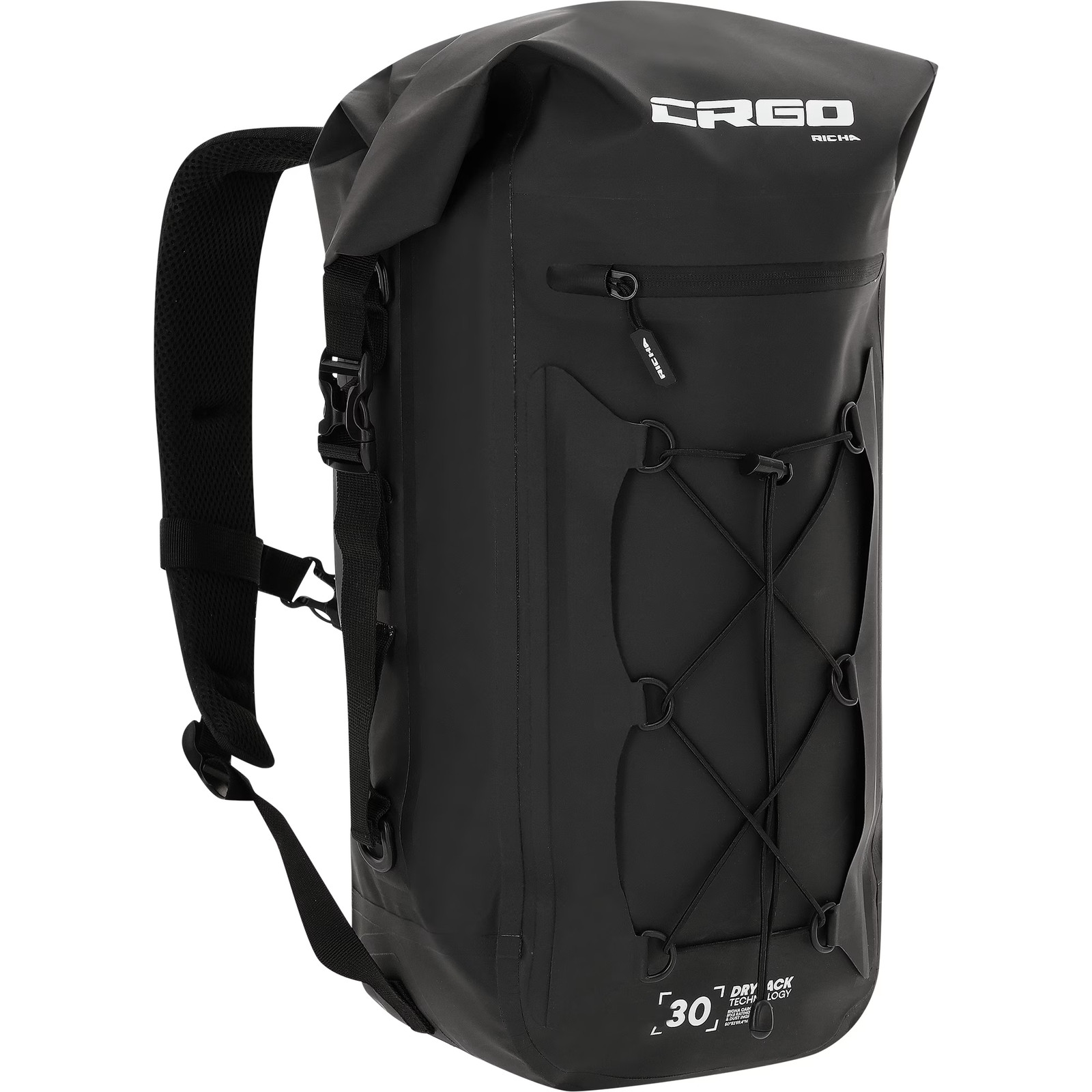 Richa Niagara Motorcycle Motorbike Luggage 30L Backpack - Black