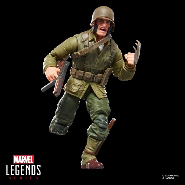 Marvel Legends Wolverine Figur - World War Ii Logan - X-Men - Hasbro-image