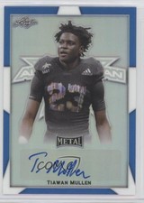 2019 Leaf Metal US Army All-American Bowl Blue 4/20 Tiawan Mullen Auto 0ps7